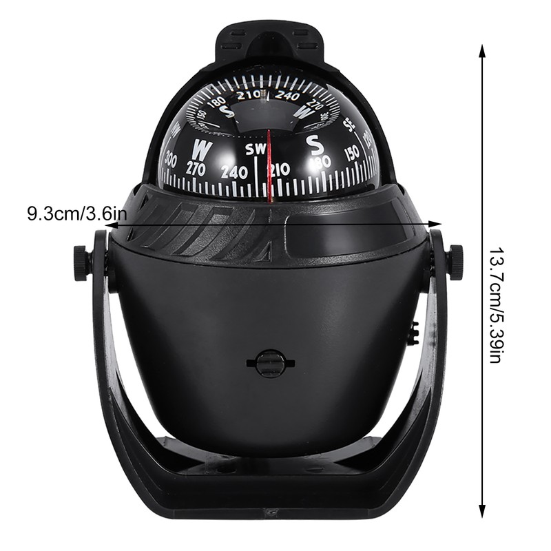 High Precision LED Light Pivoting Compass Navigation Electronic Compass For