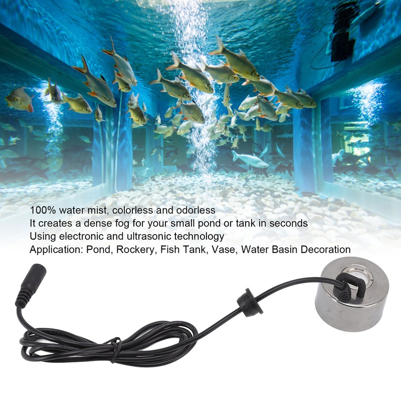 Mist Maker Stainless Steel Pond Ultrasonic Mist Maker for Rockery