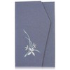 Stylefuku Fukusa, For Mourning Use, Left Opening, Bellflower (Noto Crepe,