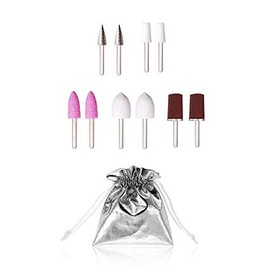 TOUCHBeauty Juego de limas de uñas eléctricas inalámbricas para manicura y pedicura, 5 en 1, pulidor, moldeador, brillo, ideal para regalo