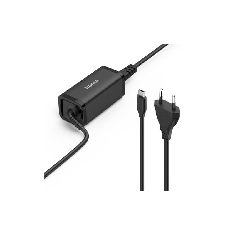 Hama Block Sect. pr ord. Port. Univ. USB-C, GaN, Pow.