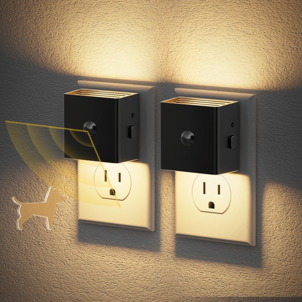 JandCase Motion Sensor Night Light, Night Lights Plug into Wall