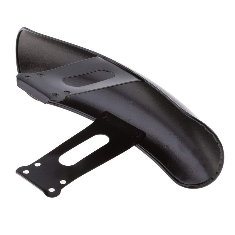 Karun for Honda CG125 Stainless Steel Front Fender/Mudguard/Mudguard (Black)