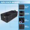 Sposuit Trunk Organizer with Insulated Leakproof Cooler Bag, 98L Collapsible