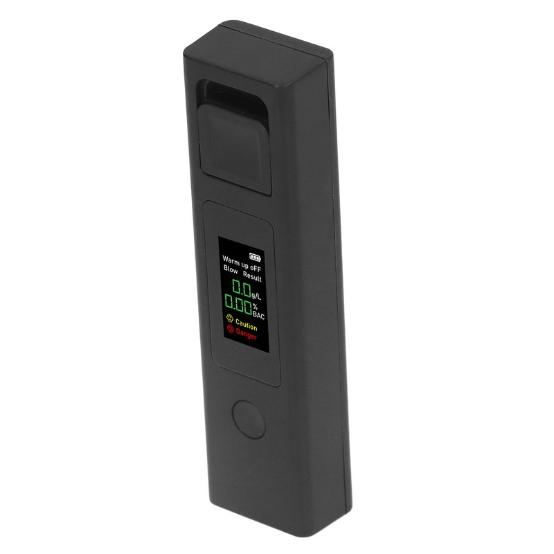 Breathalyzer Small Portable Smart Quick Response Blowing LCD HD Three