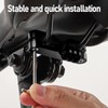 Jectse Action Camera Bike Rail Mount Lightweight Holder for X4,