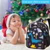 gxtvo Toddler Backpack for Boys, Dinosaur Kids Preschool Bookbag, 12"