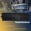 LESHIAUTO Cabin Air Filter Cover Door Compatible with Honda 10th