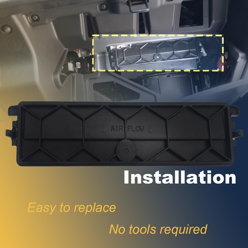 LESHIAUTO Cabin Air Filter Cover Door Compatible with Honda 10th