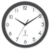 Fujiboeki Wall Clock, Radio Clock, Diameter 10.6 inches (27 cm),