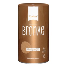 Xucker Bronxe Erythritol 1 kg Tin - Calorie Free Brown Sugar Replacement as Vegan & Tooth-Friendly Cane Sugar Alternative I Erythritol Without Stevia I Sugar-Free Sweetness
