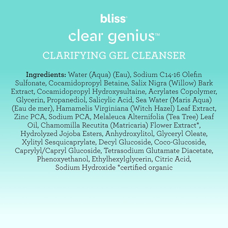 Bliss Bliss Clear Genius Clarifying Gel Cleanser + Clear Genius