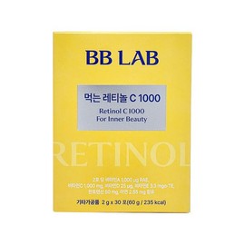 Bibi Lab 뉴트리원 비비랩 먹는 레티놀C 1000 30포 Nutrione Bibilab Edible Retinol C 1000 30 Pouches