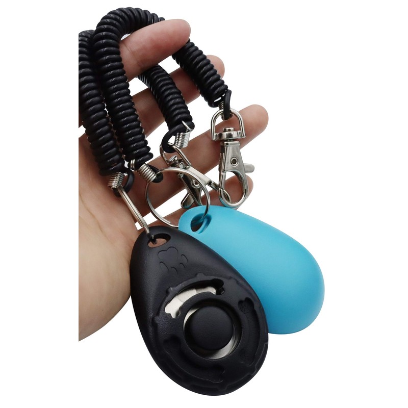 HoAoOo Pet Training Clicker with Wrist Strap - Dog Training