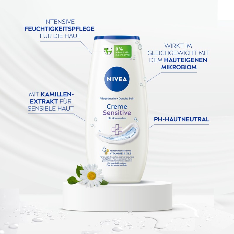 NIVEA Pflegedusche Creme Sensitiveph skin neutral 250ml