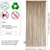 YIIBAII Beaded Curtain Beaded Curtains for Doorways Crystals Suitable for