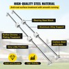 VEVOR Linear Rail Slide SFC20-1000mm 2 PCS 39.4 in/1000mm SFC20
