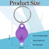 MODOAO Mini LED UV Key Fob Black Light Torch UV