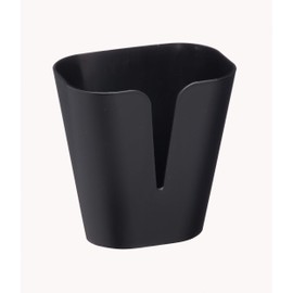 KitchenCraft Individual Plastic Mexican Fajita Wrap Holders - Black (Set of 4),7.9 x 5.2 x 8 cm