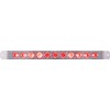 Optronics Led Stt Bar 17" Red-Clr Lens 11-Diode W/Clr Lens