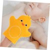 FRCOLOR 3Pcs Bath Scrubber Cartoon Animal Shower Mitts for Gentle