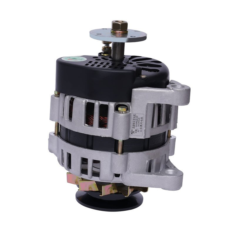 KONKENIE DC 24V Dual Wheel Generator 2000W 4000RPM Permanent Magnet