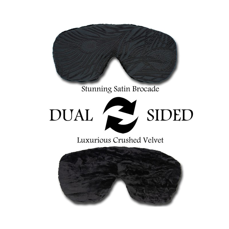 Candi Andi Handmade Sleep Eye Mask - Unscented - Black