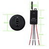 Meskliu 12V Wireless Mini Remote Control Switch, DC 12V/24V/48V/10A Relay