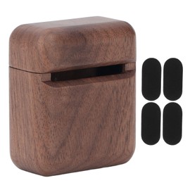 Wooden Earbuds Case Cover for IOS 2nd 1st Generation Charging Case Protect Easy Charging Access Handcrafted Earbuds Case