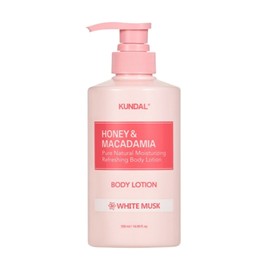 Kundal Pure Body Lotion White Musk 500ml Dry Moisturizing Moisture Filling Subtle Fragrance Flesh Smell / 쿤달 퓨어 바디 로션 화이트 머스크 500ml 건조 촉촉 수분충전 은은한향 살냄새