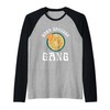 Baba Ganoush Middle Eastern Eggplant Raglan Baseball Tee