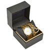 Kendall + Kylie Ladies Quartz Movement Two-Tone Gold/White Crystal 'Love'