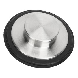 Kitchen Sink Stopper, 2pcs Stainless Steel Garbage Disposal Stopper Kitchen Sink Drain Cover, Kitchen Sink Drain Stopper Garbage Disposal Plug Fits Kitchen Drain Size of 8cm