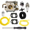 Carkio WT-827 Carburettor with Fuel Line Fuel Filter Air Filter