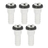 sourcing map 5Pcs Air Conditioner Drain Hose Connectors Elbow Fitting