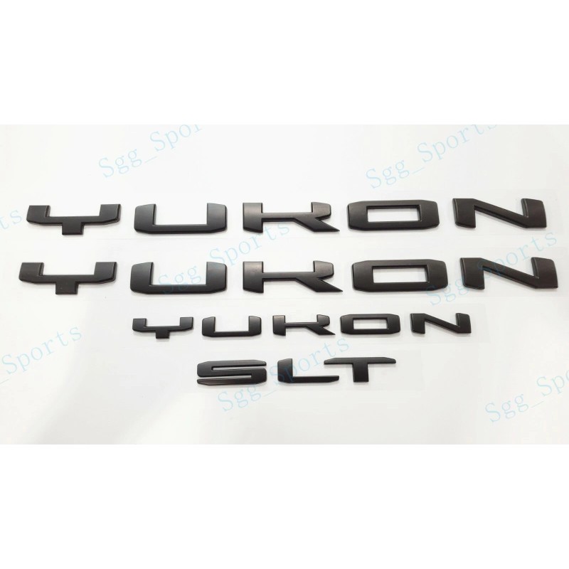 GMC 4PCS GMC 2021-2023 Yukon Yukon XL Doors Rear Matte