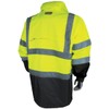 Radians RW30-3Z1Y-M Industrial Safety Coated Rain Jacket,Multi,One Size