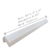 Protector de borde blanco de 3" x 3" x 36"