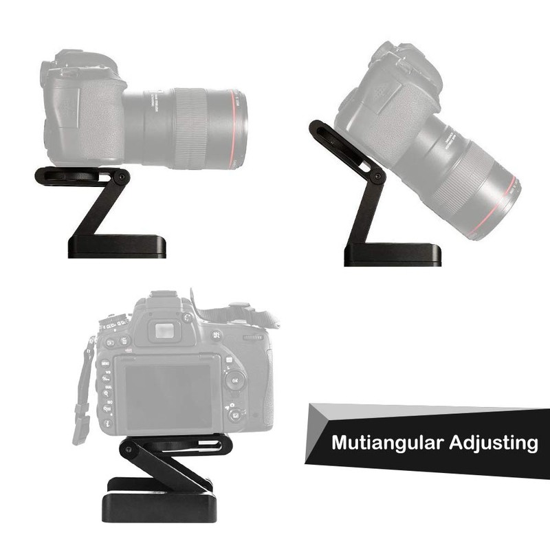LHIABNN Multi-Angle Z Folding Flex tilt Head Universal Quick Release