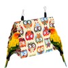 VILLFUL Parrot Nest Hammock Canvas Triangle Sleeping Bed for Parrots