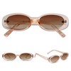 Vanlinker 90s Sunglasses Vintage Polarized Retro Oval Sunglasses UV400 VL9580