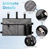 Rhino Valley Walker Bag, Multi Pockets Folding Walker Basket Tote