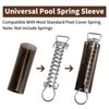 Belleone 10Pcs Pool Cover Spring Sleeve, Replacement Winter Swimming Pool