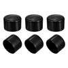 PATIKIL 66mm/2.6" Rubber End Caps, 6 Pcs Screw Caps Covers
