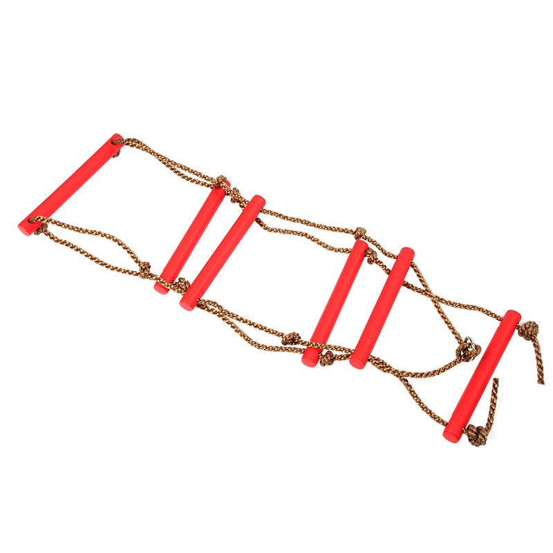 SixSection Children Climbing Ladder SingleEnd Rope Climb Ladders Toy Outdoor