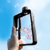 Flat Water Bottle Plastic Leakage Proof Transparent Square Portable A5