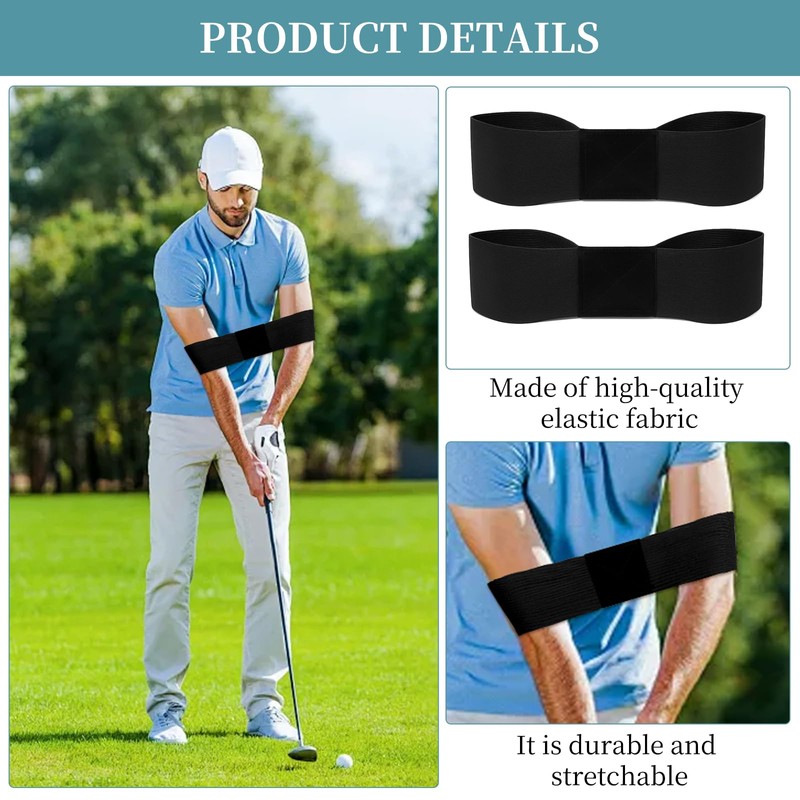 TMZELOA Golf Swing Training Aid Pack of 2 Golf Swing