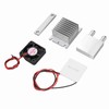 12V Thermoelectric Peltier Cooler Semiconductor Refrigeration Cooling Fan System Heatsink