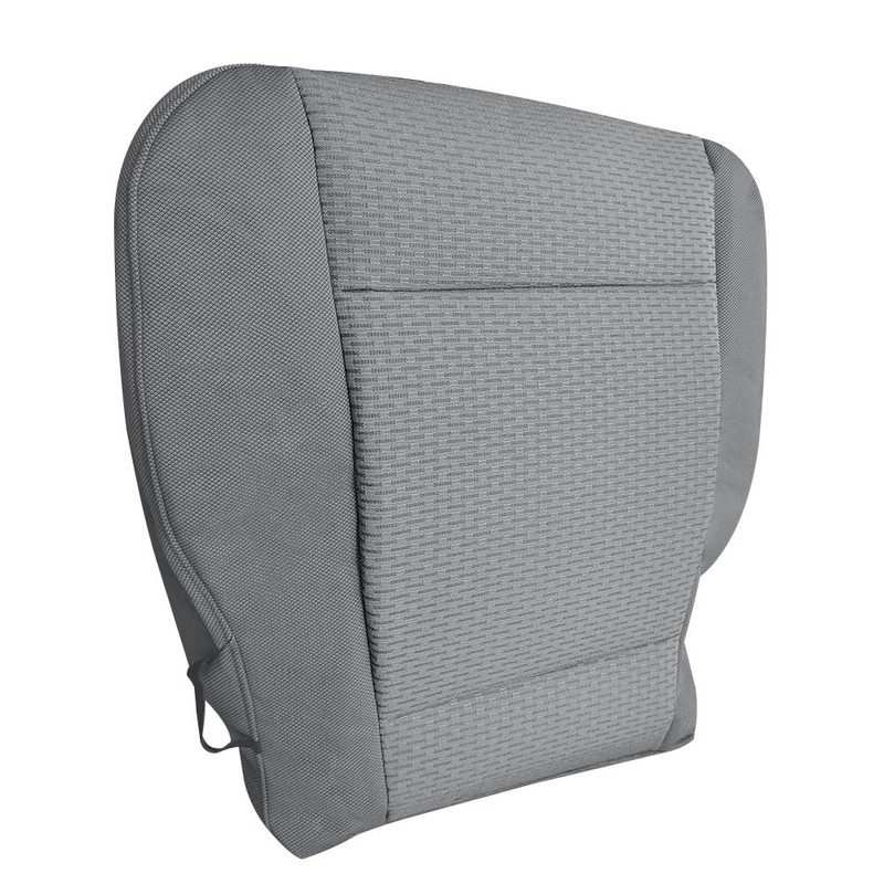 UINIEBOOM Passenger Bottom Cloth Seat Cover, Replacement Gray Passenger Side