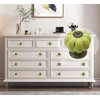 Yuaaoh Pack of 6 Furniture Knobs, Ceramic Pumpkin, Furniture Knobs,